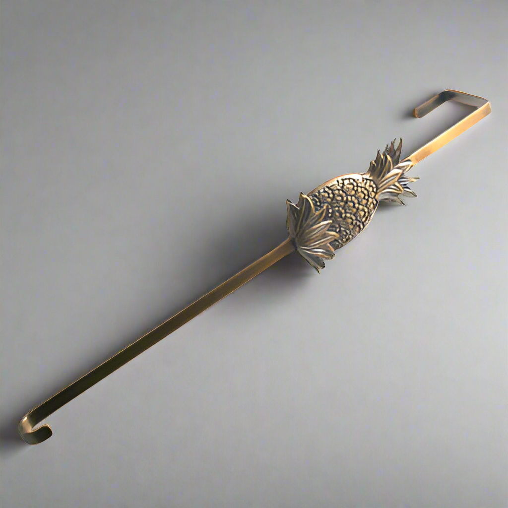 Bronze Pineapple Wreath Holder - Set of 2