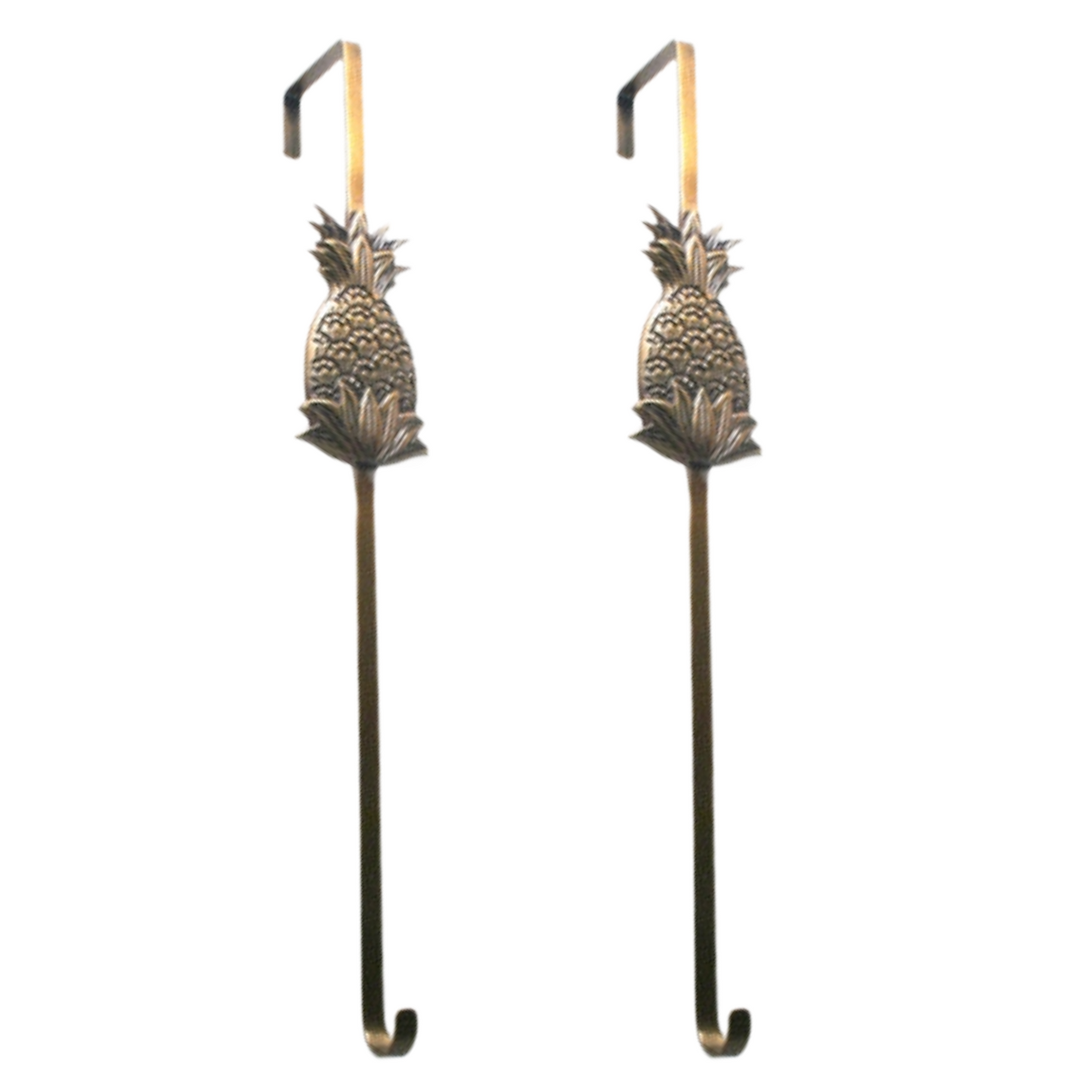 Bronze Pineapple Wreath Holder - Set of 2