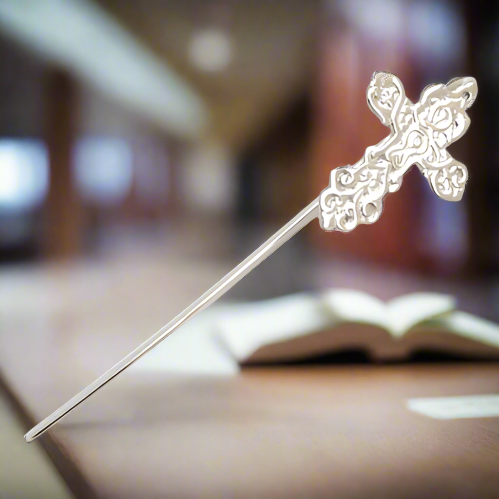 Nickel Cross Bookmark - Set of 6