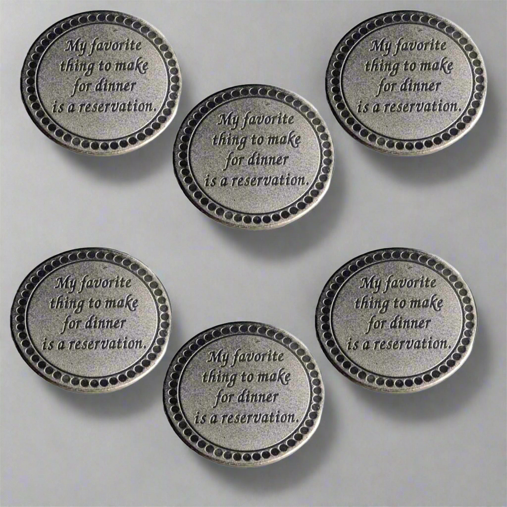 Nickel Magnet - Set of 6