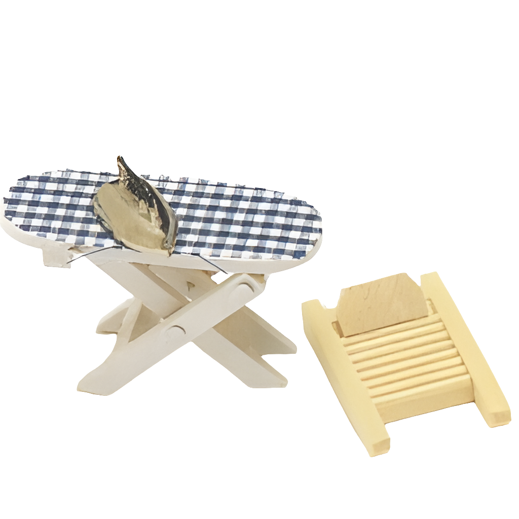 Miniature Ironing Set - Set of 18