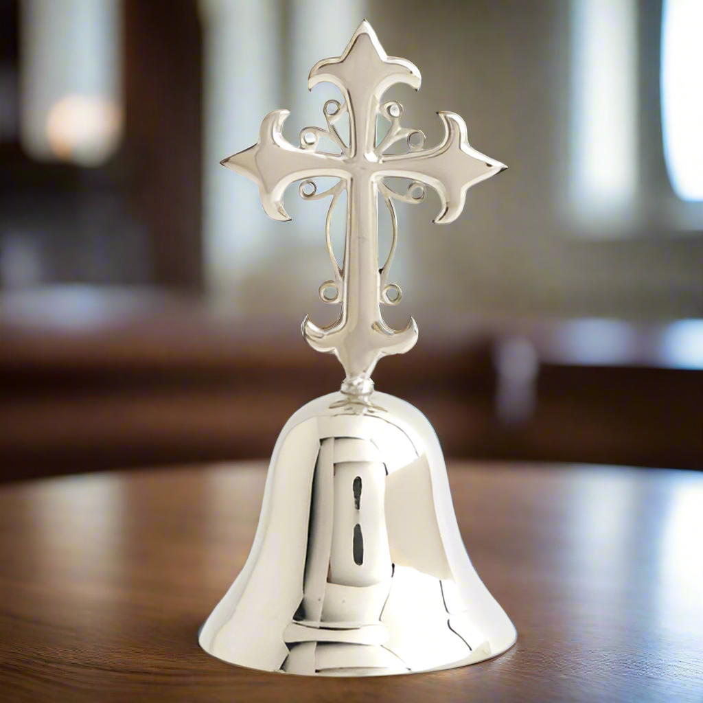 Nickel Cross Bell - Set of 3