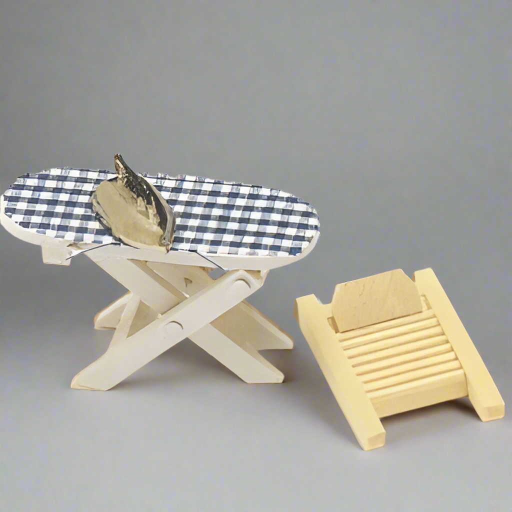 Miniature Ironing Set - Set of 18