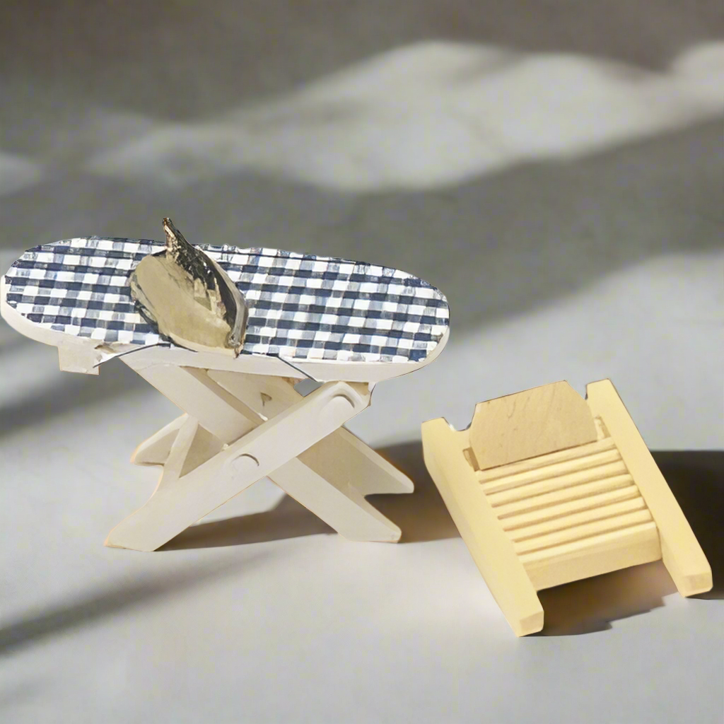 Miniature Ironing Set - Set of 18