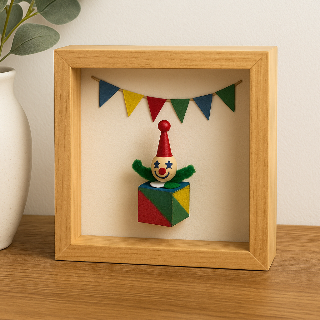 Dollhouse Miniature Jack In Box - Set of 6