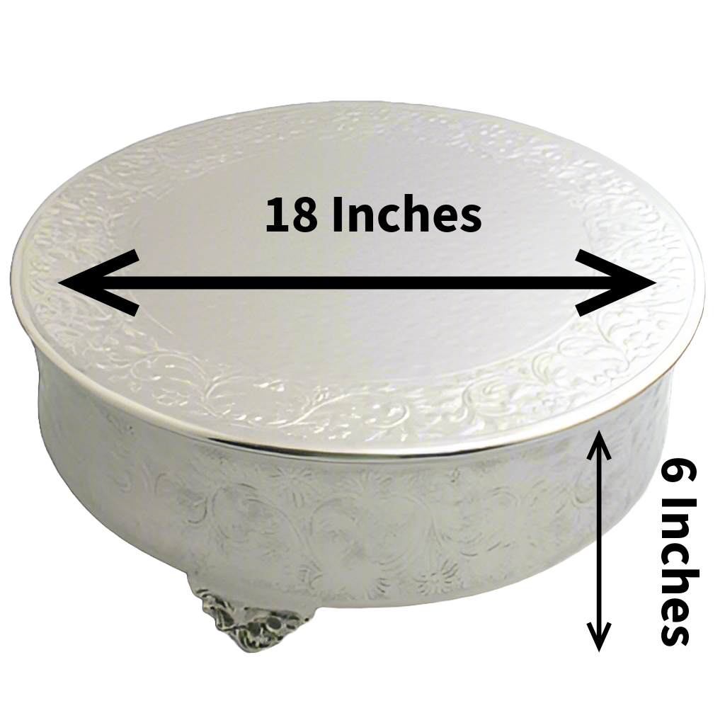 Nickel 18" Tray