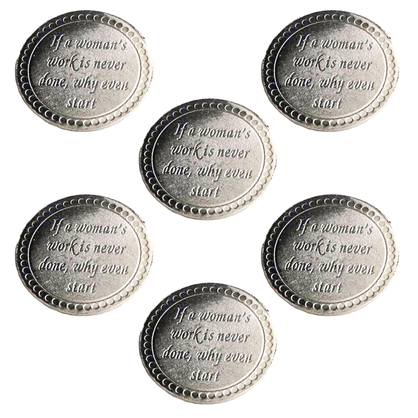 Nickel Magnet - Set of 6