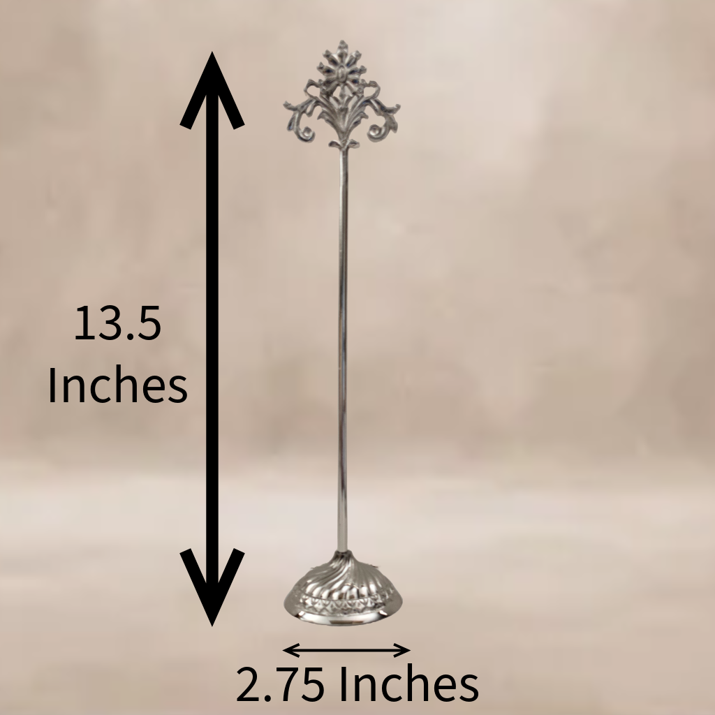 Nickel 13" Table Number - Set of 2