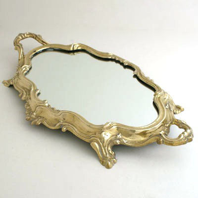 Brass Victorian Tray