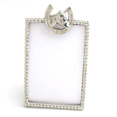 Nickel Horse Frame - Set of 2