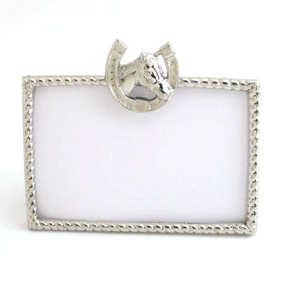 Nickel Horse Frame - Set of 2