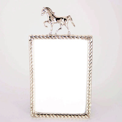 Nickel Horse Frame - Set of 2