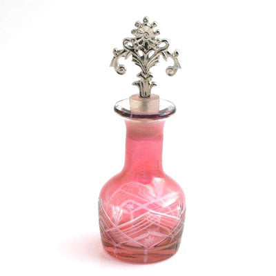 Red Bottle With Topper