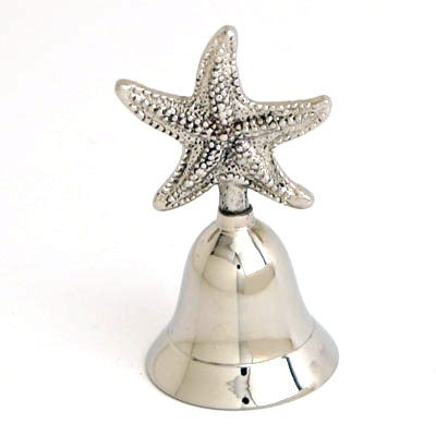 Nickel Starfish Bell - Set of 4