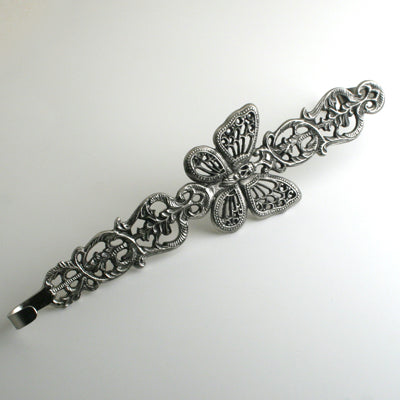 Brushed Nickel Wreath Ho - Set of 2