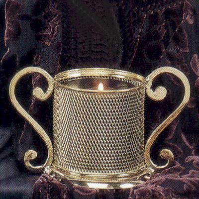 3" Mesh Pillar Holder