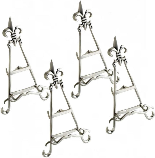 Brushed Nickel Easel - Set of 4