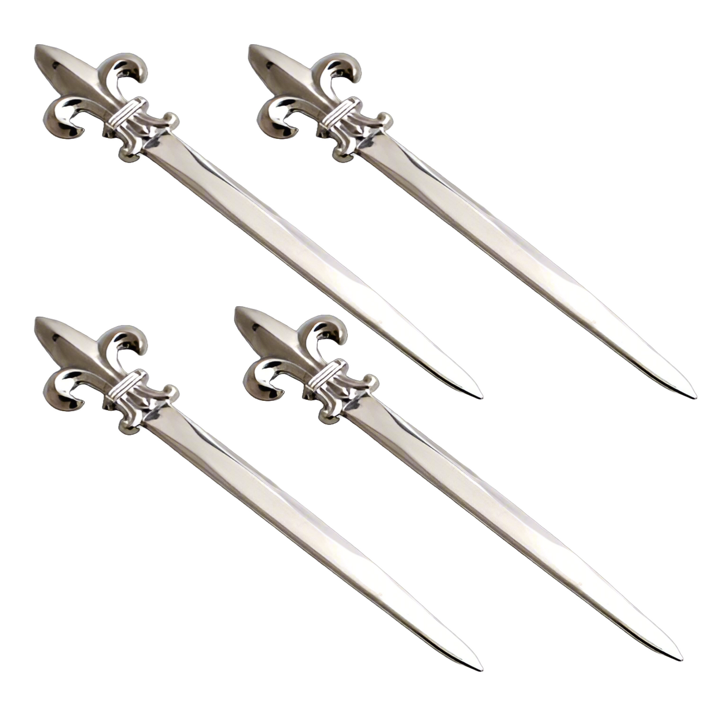 Nickel Letter Opener - Set of 4
