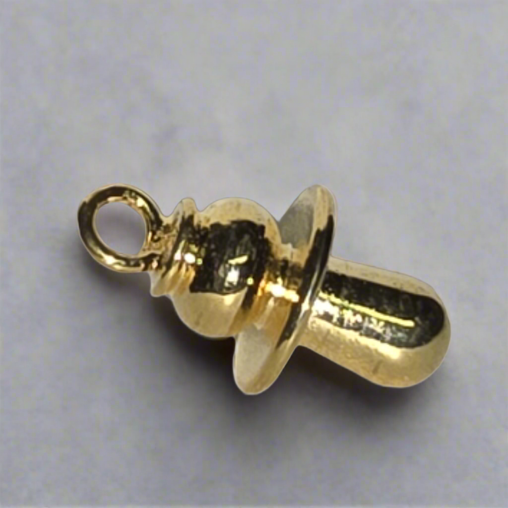 Miniature Baby Pacifier Charm