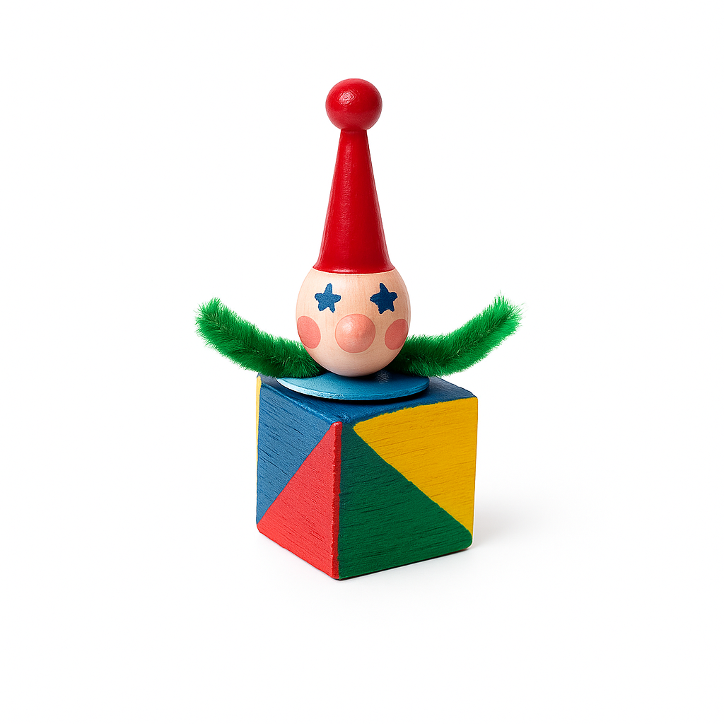 Dollhouse Miniature Jack In Box - Set of 6