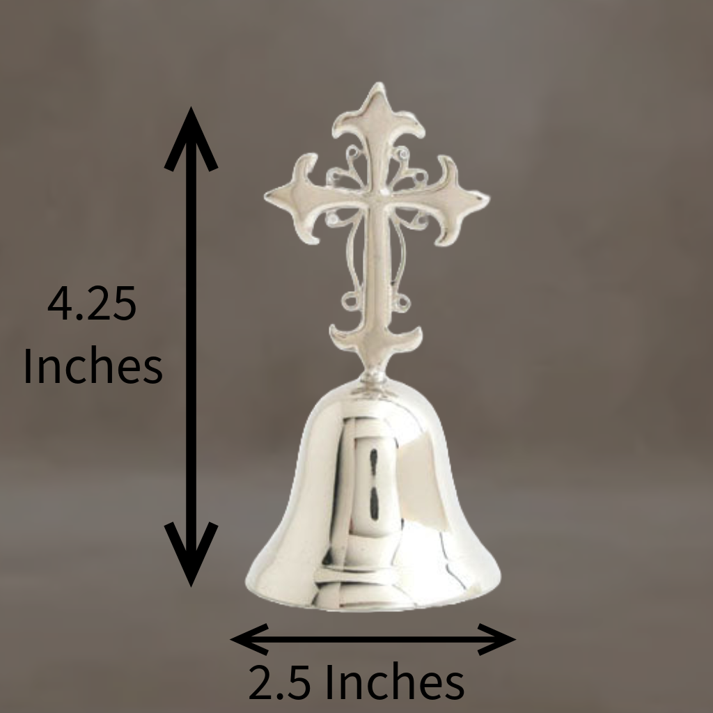 Nickel Cross Bell - Set of 3