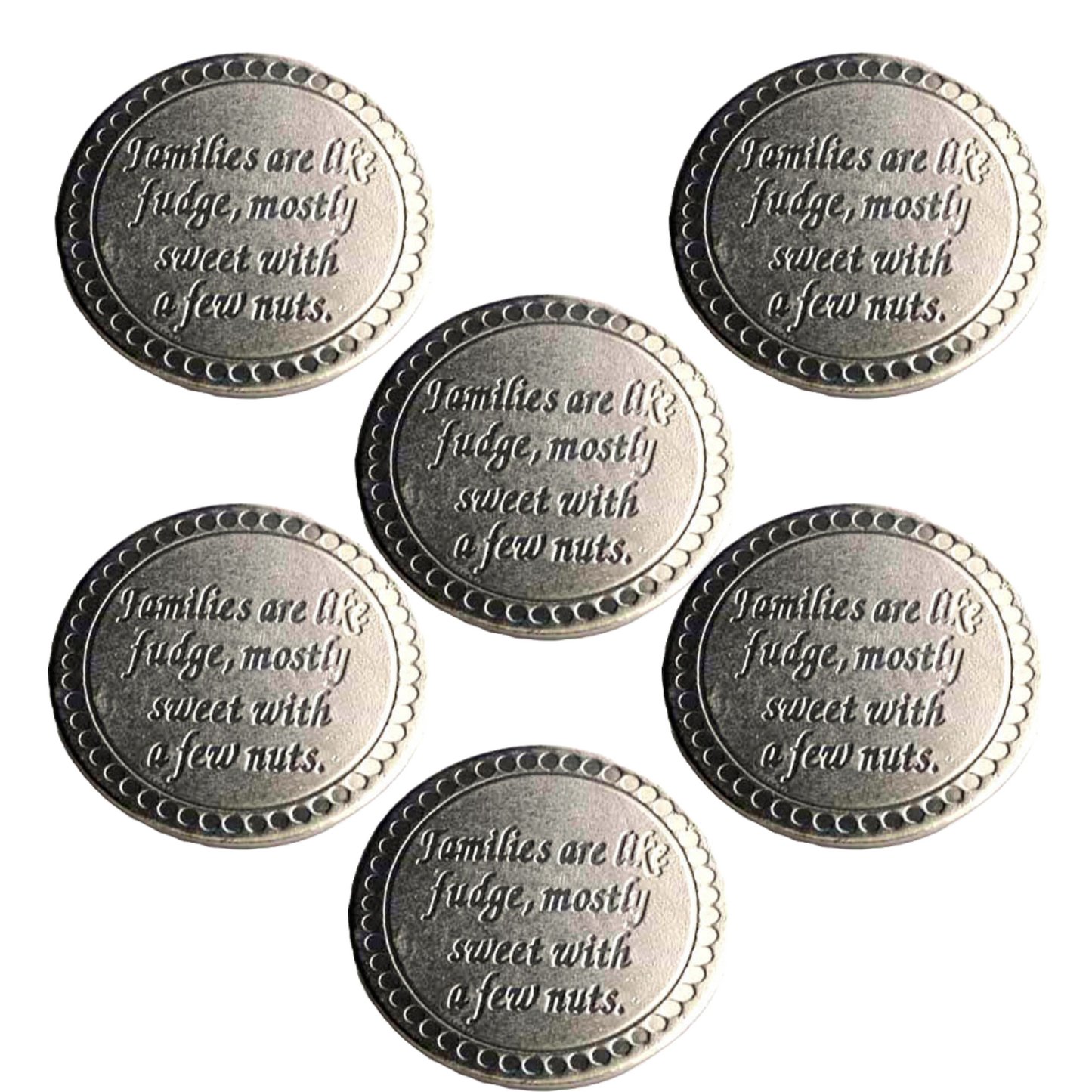 Nickel Magnet - Set of 6