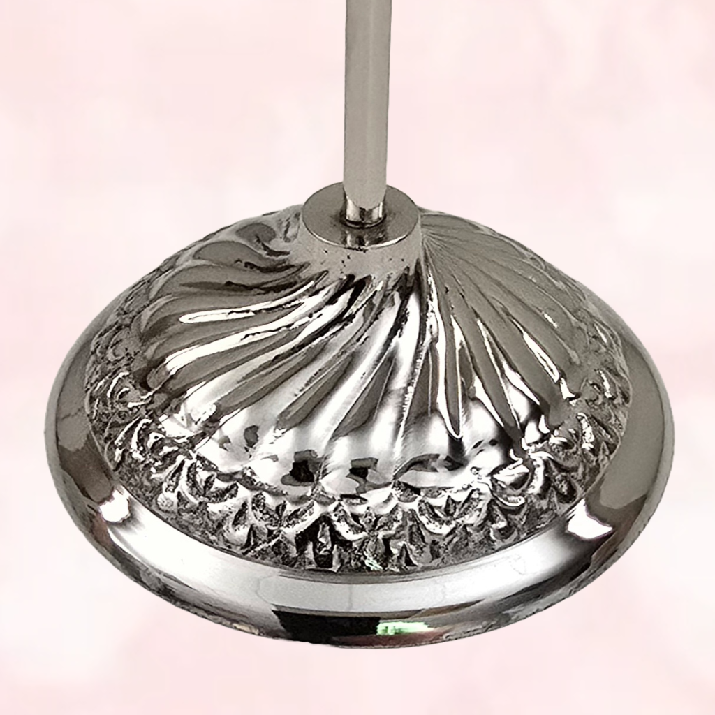 Nickel 9" Table Numb - Set of 4