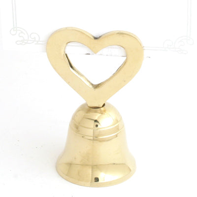 Heart Bell/Card Holder - Set of 4