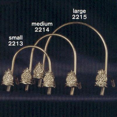 Sm. Easel W/Pineapple - Set of 4