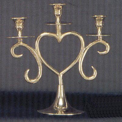 Heart Candelabra - Set of 3