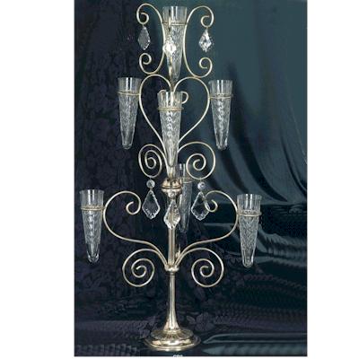 Centerpiece W/Glass Muss