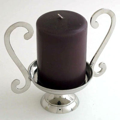 Nickel Pillar/Bottle Holder - Set of 2