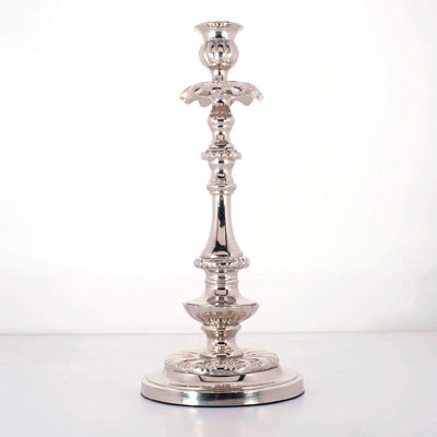 Nickel 11" Candlestick