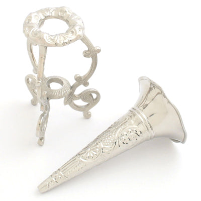 Nickel Mussie And Holder - Set of 2