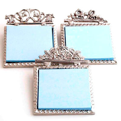 Nickel Post-It Holder - Set of 3