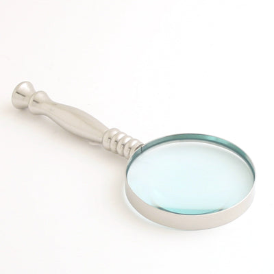 Nickel Magnifying Glass - Set of 3