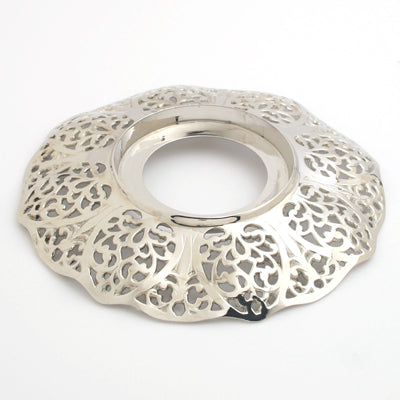 Nickel 4" Candle Tray