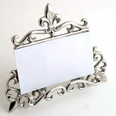 Nickel Card Holder - Set of 4