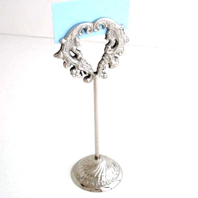 Nickel 8" Table Number - Set of 2