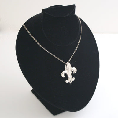 Nickel Fleur Pendant - Set of 6