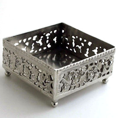 Nickel Square Tray - Set of 2