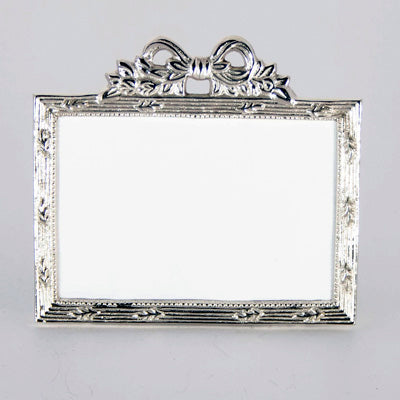 Nickel Place Card/Frame - Set of 4