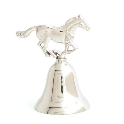 Nickel Horse Bell - Set of 4