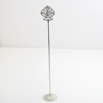 Nickel 13" Table Number - Set of 4