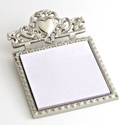 Nickel Post It Holder - Set of 2