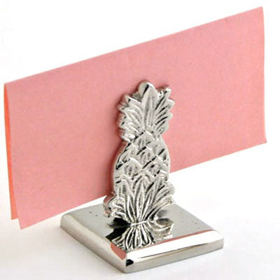 Nickel Pineapple Holder - Set of 4