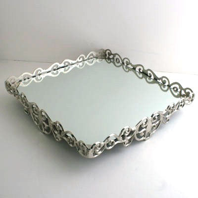 Nickel Square Tray