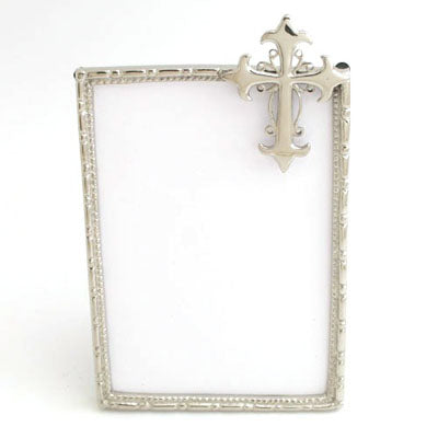 Nickel Cross Frame - Set of 2