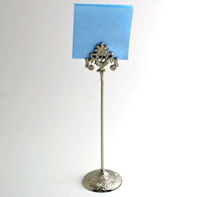 Nickel 8 1/2" Table Numb - Set of 4
