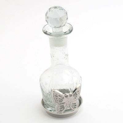 6" Bottle With Butterfly